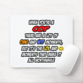 Polizist .. OMG WTF LOL Mousepad (Mit Mouse)