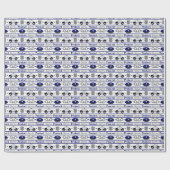 Polizist-Party-Muster Geschenkpapier (Flach)