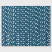 Polizist Patrolman Birthday Retirement Handschelle Geschenkpapier (Flach)