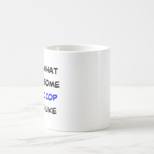 Polizist, phantastisch kaffeetasse (Mittel)