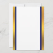 Polizist | Polizei | Polizist Hat Graduation Party Einladung (Rückseite)