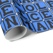 Polizist, Polizist Geschenkpapier (Rolleneckpunkt)