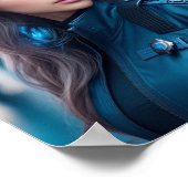 Polizist Poster (Ecke)