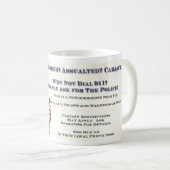 Polizist-Schale Kaffeetasse (VorderseiteRechts)