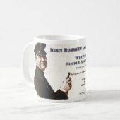 Polizist-Schale Kaffeetasse (Vorderseite Links)