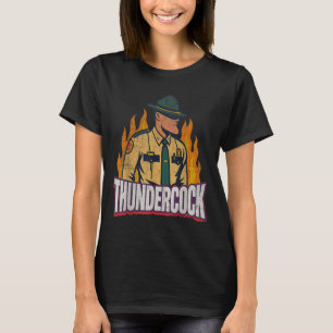 Polizist Sergeant Cius Thunder Bodycam Lustiges Me T-Shirt