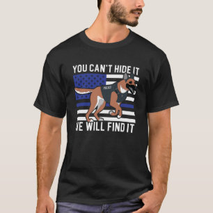 Polizist Sheriff Law Enforcemen, Referent für Mili T-Shirt