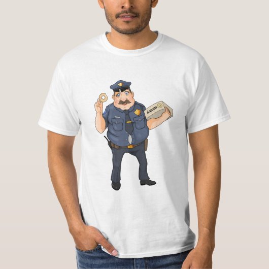 Polizist T-Shirt (Vorderseite)