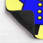 Polizist - Tag des Vaters Mousepad (Ecke)