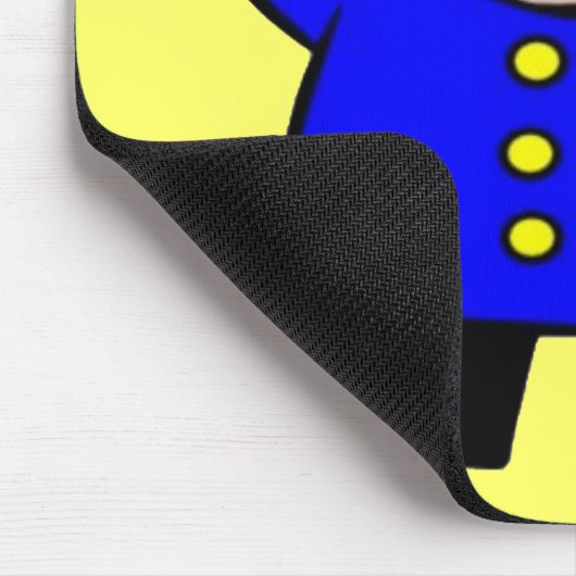 Polizist - Tag des Vaters Mousepad (Ecke)