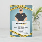 Polizist überqueren die Einladung nicht (Stehend Vorderseite)