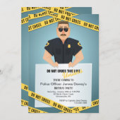 Polizist überqueren die Einladung nicht (Vorne/Hinten)