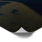 Polizist und Hund Poster (Ecke)