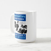 Polizist werden kaffeetasse (Vorderseite Links)
