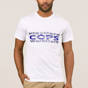 Polizisten (2) - Hard-/Work-Shirt wiedergeben T-Shirt