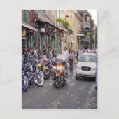 Polizisten, Biker und Voodoo Postkarte (Vorderseite)