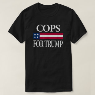 Polizisten für Trump T-Shirt
