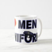 POLIZISTEN IN DER UNIFORM KAFFEETASSE (VorderseiteRechts)