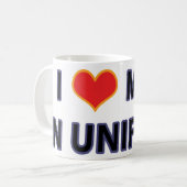 POLIZISTEN IN DER UNIFORM KAFFEETASSE (Vorderseite Links)
