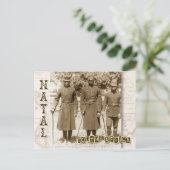 Polizisten in Natal, Südafrika Postkarte (Stehend Vorderseite)
