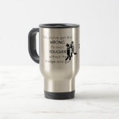 Polizisten Jokes-Geschenke Reisebecher (Vorderseite Links)
