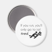 Polizisten Jokes Magnet (Vorderseite/Rückseite)