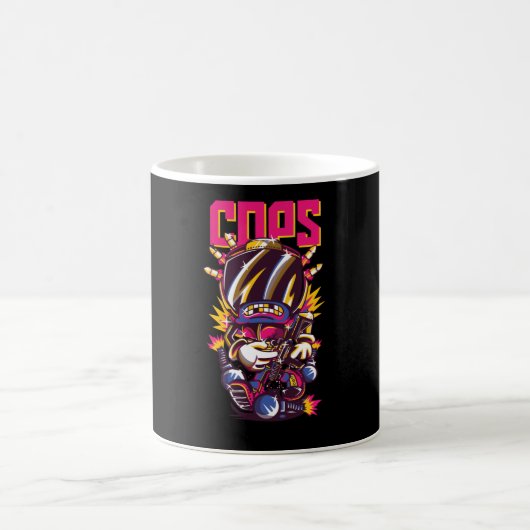 Polizisten Kaffeetasse (Mittel)