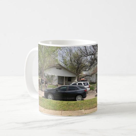 Polizisten Kaffeetasse (Vorderseite Links)