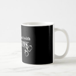 Polizisten machen das! Funny Polizisten Geschenke Kaffeetasse
