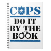 Polizisten tun es durch den Polizist der Buchpoliz Notizblock (Vorderseite)