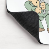 Polizisten und Räuber Mousepad (Ecke)