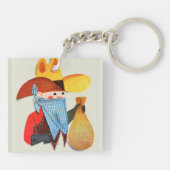 Polizisten und Räuber Schlüsselanhänger (Rückseite)