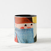 Polizisten und Räuber Zweifarbige Tasse (Mittel)