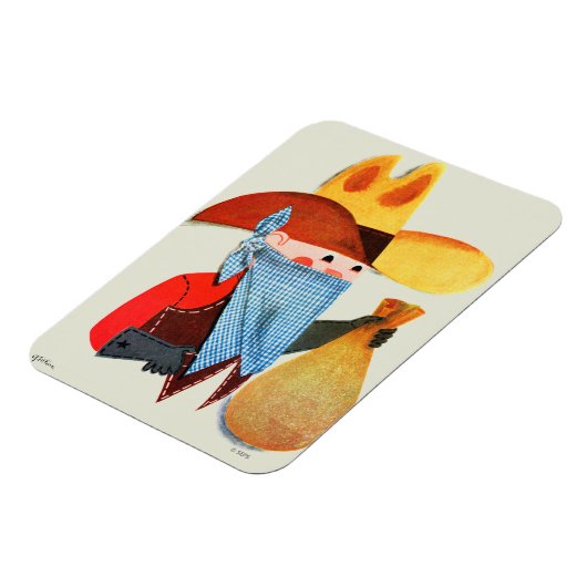 Polizisten und Robber Magnet (Linke Seite)