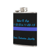 Polizistflasche Flachmann (Links)