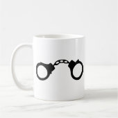 Polizisthandschellen Kaffeetasse (Links)