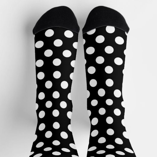 Polk-A-Dot-Muster Socken (Oben)