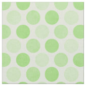 Polk Dots Green Fabric Stoff (Nahaufnahme)