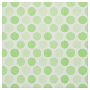 Polk Dots Green Fabric Stoff