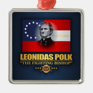 Polk (Südlicher Patriot) Ornament Aus Metall