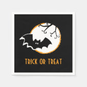 Polka Bat und Moon Serviette (Vorderseite)