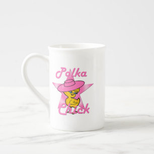 Polka Chick #8 Porzellantasse