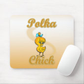 Polka Chick Mousepad (Mit Mouse)
