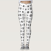 Polka Dot 01X.Gray Shade Leggings (Vorderseite)