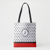 Polka-Dot-Anfangsbeutel Tasche (Vorderseite)