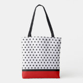 Polka-Dot-Anfangsbeutel Tasche (Rückseite)
