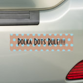 Polka Dot Autoaufkleber (Auf Auto)
