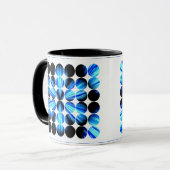 Polka Dot Bamboo Tasse (Vorderseite Links)