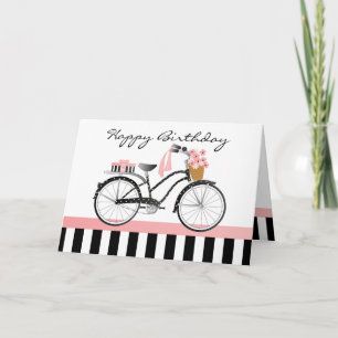 Polka Dot Bicycle-no yellow gradient Karte