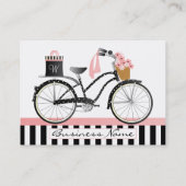 Polka Dot Bike mit Geschenk Visitenkarte (Rückseite)